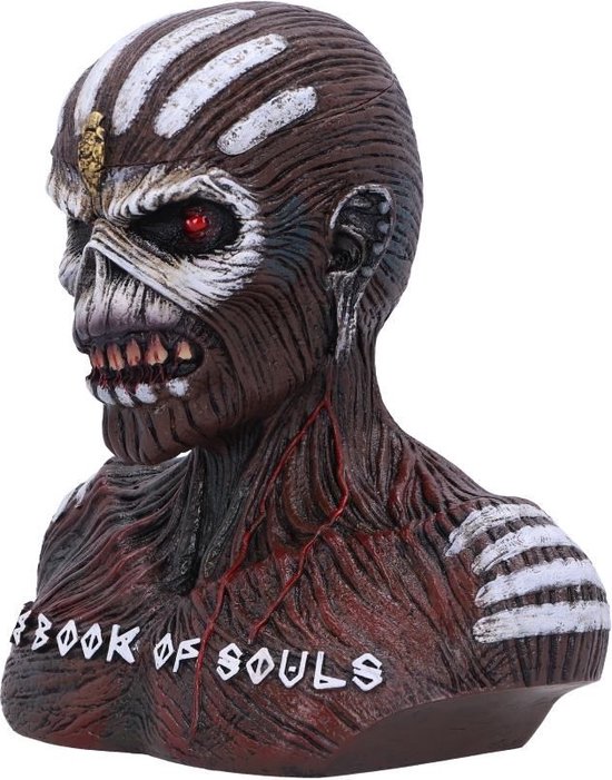Nemesis Now - Iron Maiden - Boîte en forme de buste du livre des âmes