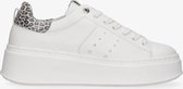 Tango | Joan 1-d white leather sneaker - white sole | Maat: 40