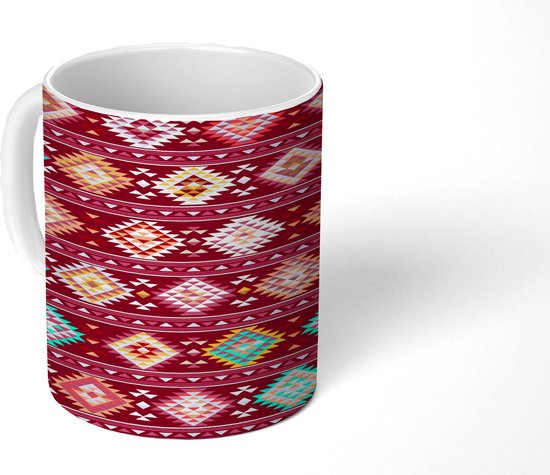 Mug - Tasse à café - Motif - Amérindien - Amérique - Tasses - 350 ML - Tasse - Tasses à café - Tasse à thé