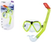 Bestway - snorkelset - kinderen - vanaf 7 jaar - groen