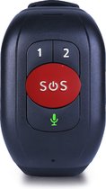mijnSOS Alarm horloge - Gps tracker - Hartslagmeting - Valdetectie - Met KPN prepaid simkaart