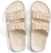 Freedom Moses Slippers Retro dots stone - 40/41