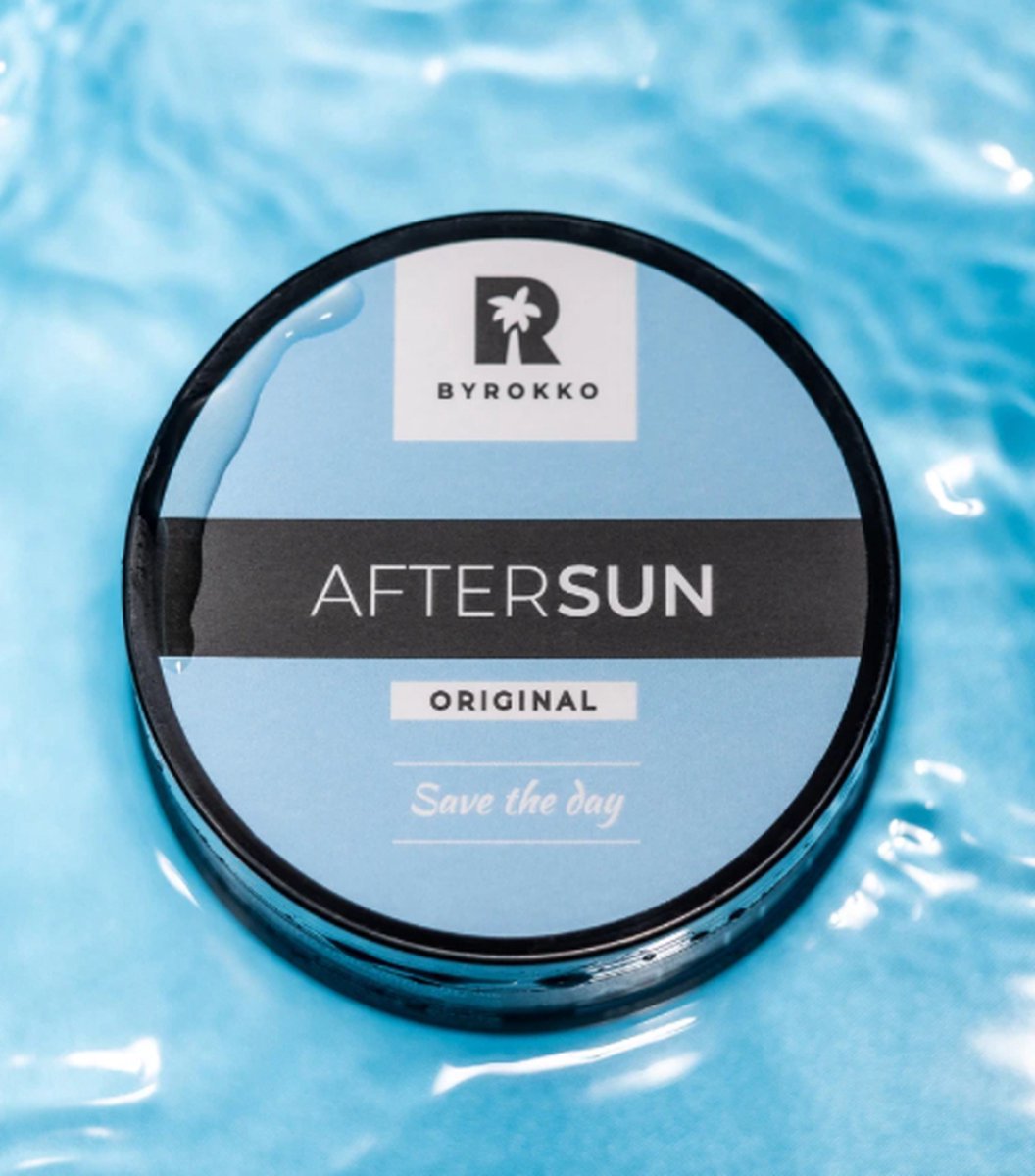 BYROKKO - After sun cream - crème - 180ML - Perfect voor na het zonnen - Behoudt de bruine kleur - Vocht aanbrengende crème - Verzacht de huid