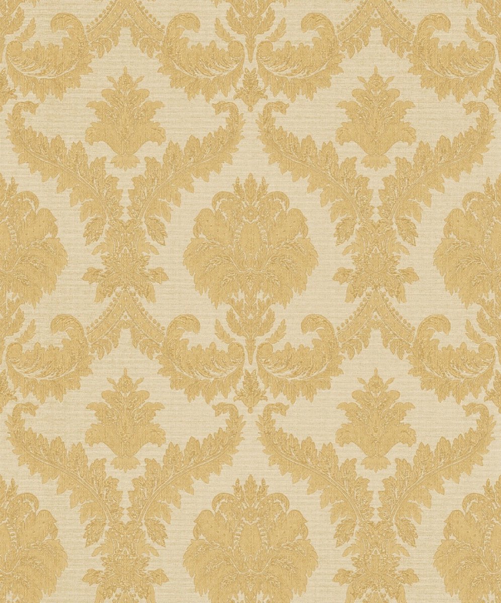 Bloemen Behang - Klassiek - Behang - Vliesbehang - Muurdecoratie - Vintage - 0,53 x 10,05 M.