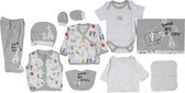 Miniworld- Baby newborn 10-delige kledingset-Friends are forever-Kraamcadeau-Babyshower-Babykleertjes