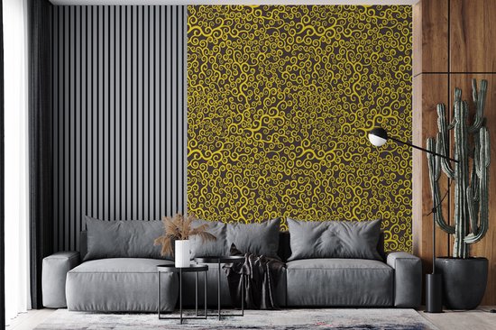 Papier Peint - Papier Papier peint photo Curl - Art Nouveau - Motifs - Largeur 180 cm x Hauteur 220 cm