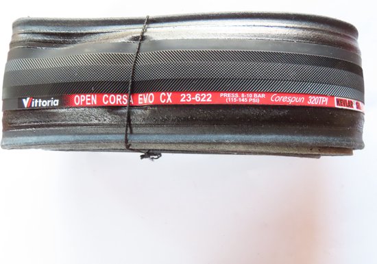 Vittoria オープンコルサ EVO CX II 23-622 320TPI Vittoria Open Corsa Evo CX II 23-622 Tire (Yellow, 700 x 23