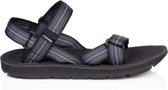 sandalen Stream heren EVA/polyester grijs/zwart mt 39