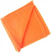 babydeken polar fleece 75 x 100 cm oranje