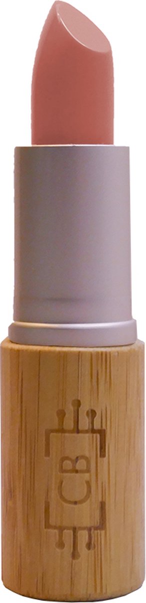 Cosm.Ethics Bar Lipstick Glossy glanzende lippenstift lipstick duurzame veganistische makeup bamboe kerst cadeau - nude paars