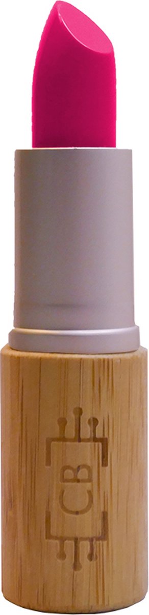 Cosm.Ethics Bar Lipstick glanzende lippenstift lipstick duurzame veganistische makeup bamboe kerst cadeau - paars roze