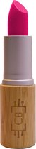 Cosm.Ethics Bar Lipstick glanzende lippenstift lipstick duurzame veganistische makeup bamboe - paars roze