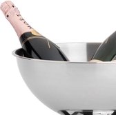 Champagne en wijnkoeler RVS