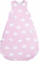 slaapzak Little Cloud junior 90 cm katoen roze maat 86/92