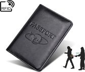 Mobigear RFID Paspoort Hoesje - Zwart