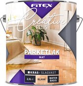 Fitex Creative+ Parketlak Mat Waterbasis - Lakverf - Transparant - Binnen - Water basis - Mat