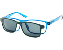Leesbril MPG KLH144 Met Zonneclip-Blauw Readr.-+3.50