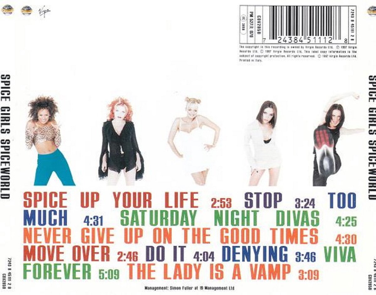 Spiceworld, Spice Girls CD (album) Muziek bol