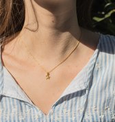 KAYA Sieraden | Ketting 'Starfish' Verguld