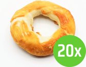 Puur Fit Rawhide Donut Kip - 190 gram - 20 Stuks