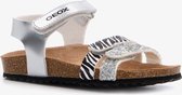 Geox meisjes bio sandalen met glitters - Zilver - Maat 28