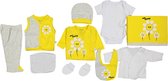 Miniworld-Baby newborn 10-delige kledingset madeliefje-Kraamcadeau-Babyshower-Babykleertjes meisje