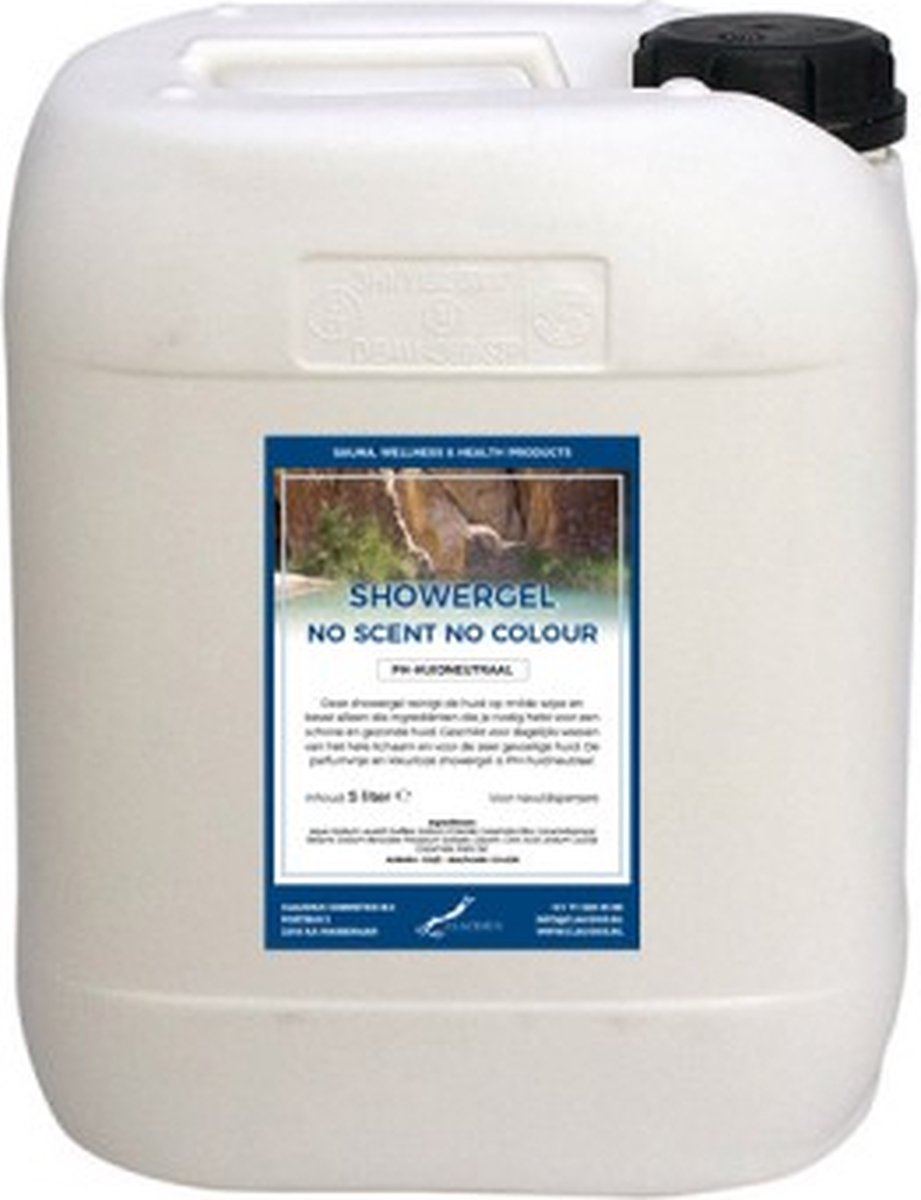 Goedkoopste Douchegel No Scent No Colour 10 Liter - Showergel - Navulling