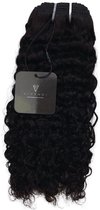 Indian raw hair weave extension curly 22 inch