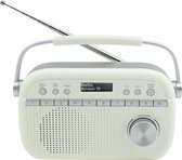 Soundmaster DAB280BE - Draagbare digitale DAB+/FM-radio, beige