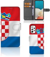 GSM Hoesje Geschikt voor Samsung Galaxy A73 5G Leuk Case Kroatië