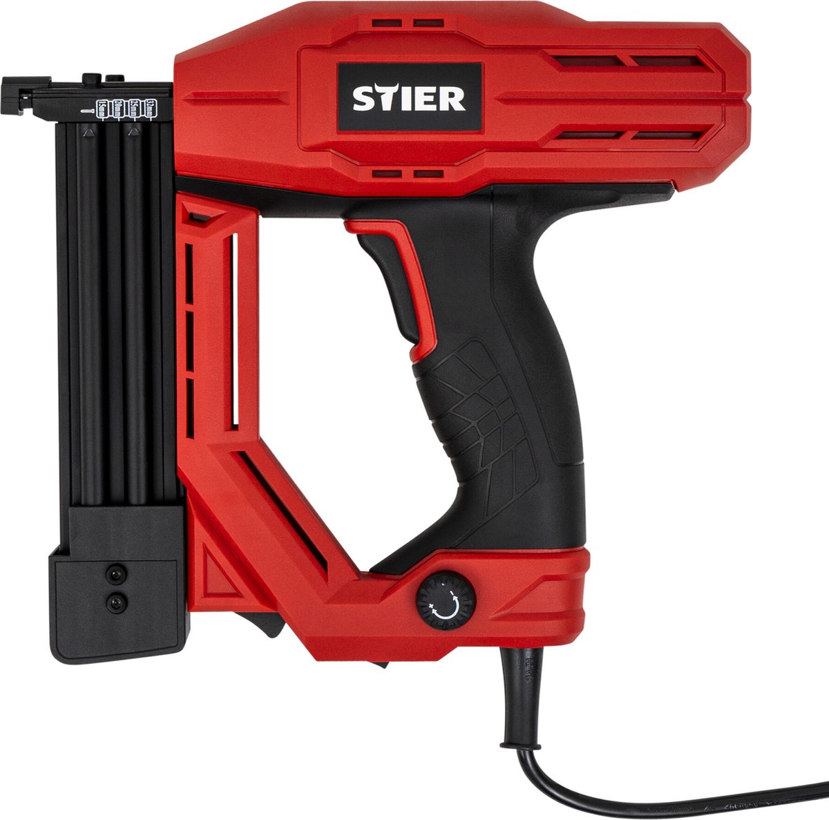 STIER TK-18 - Elektrische Combi Tacker - 230V - Inclusief 400 Nagels en Klemmen