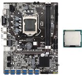 B75-BTC 12 GPU Grafische Kaart Moederbord met CPU Ethereum ETH Mining met 1 jaar garantie