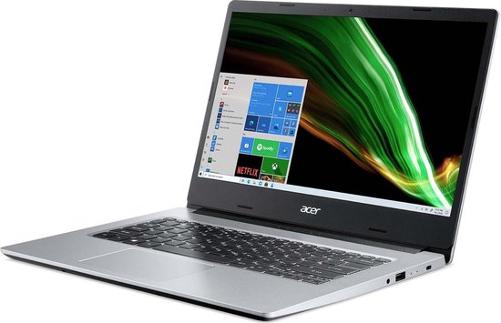 Acer laptop ASPIRE 1 A114-33-C0L1 (Zilver) - Intel Celeron - 128 GB Flash geheugen