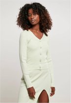 Urban Classics Cardigan -XXL- Short Rib Knit Groen