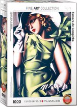 Eurographics Puzzel Young Girl in Green - Tamara de Lempicka (1000 stukjes)