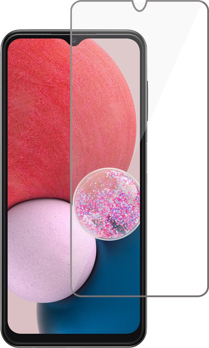 Screenprotector geschikt voor Samsung A13 4G – Screen Protector Tempered Glass