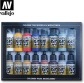 Vallejo 71178 Basic Colors - Model Air - Acryl Set