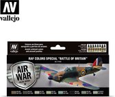 Vallejo val 71144 - Model air - AW - RAF Battle of Britain Colors 8 x 17 ml