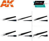 ESD Tweezers Set 6 pcs. - Fine Art - FA 516