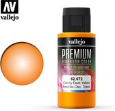 Vallejo Premium Airbrush Color Dark Yellow - 60ml - VAL62072