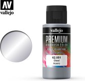 Premium Color Steel - 60ml - Vallejo - VAL-62051