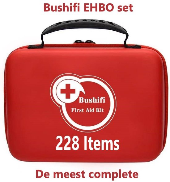 Bushifi EHBO kit - First aid kit - Pleisters, Dekens & Verband in één -  Verbanddoos... | bol.com