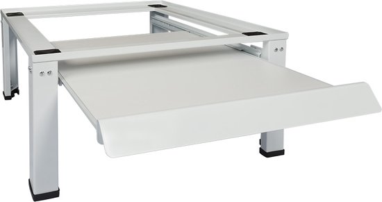 Rehausseur Réglable Pour Machine à Laver – Support Universel, Antidérapant, Insonorisant – Surélève Jusqu'à 11 Cm