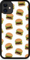 iPhone 11 Hardcase hoesje Burgers - Designed by Cazy