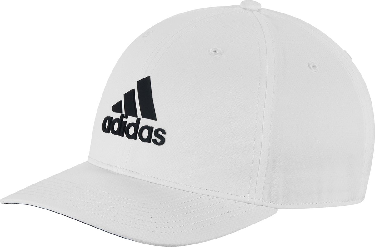Adidas Golf Logo Snapback - Sportpet Voor Heren - Gerecycled Materiaal - Wit - One Size