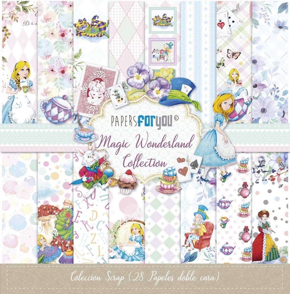 Magic Wonderland 6x6 Inch Paper Pack (28pcs) (PFY-4697)
