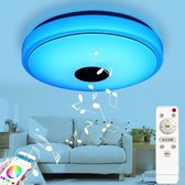 Led Plafond Lamp - WiFi Smart light - Plafonnieres - Inclusief bluetooth speaker met muziek - Dimmer RGB-kleurverandering - Slimme verlichting - Kinderkamer - Partylight - Feestverlichting - 