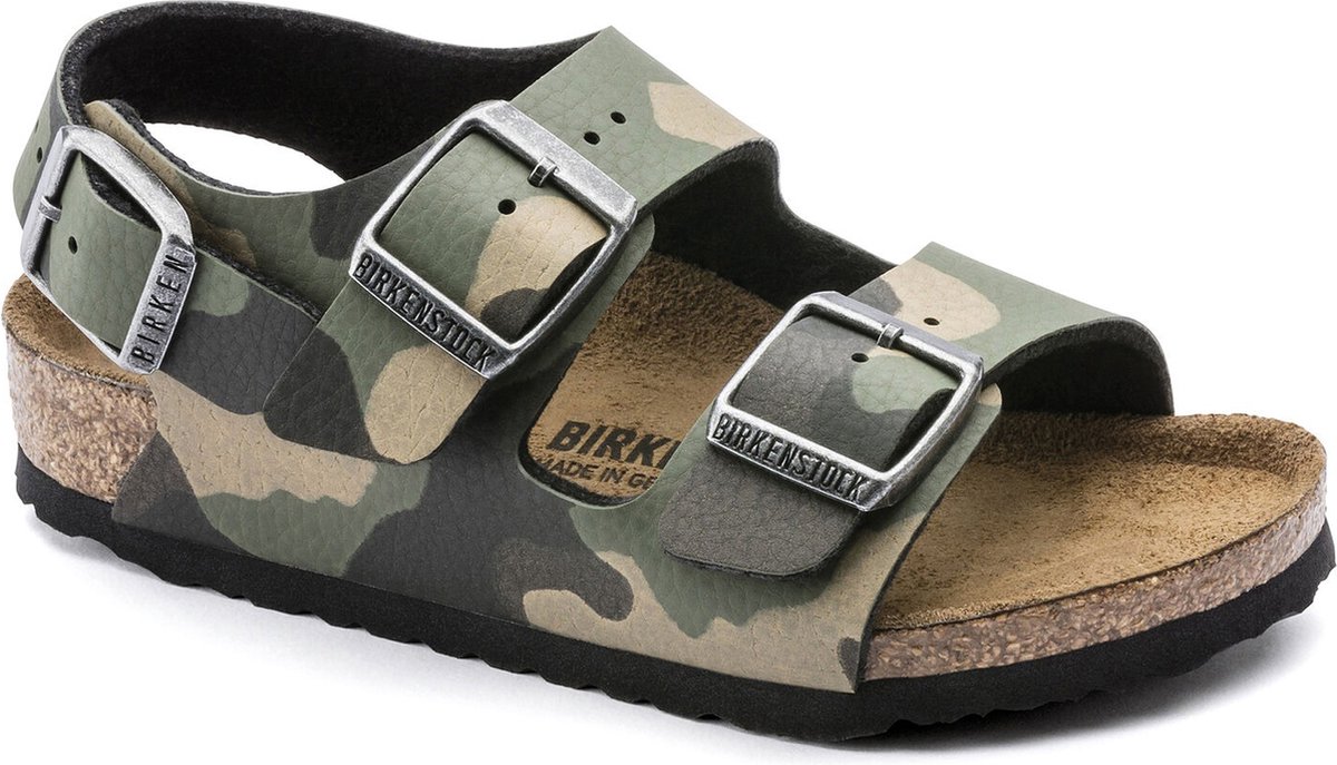 Birkenstock Milano Kids Sandalen Meisjes Groen