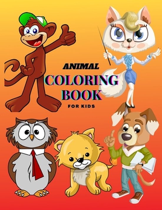 Animal Coloring Book for kids activity coloring books for kids Aged 3