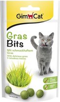 Gimcat Gras Bits - Kattensnack - 40 g